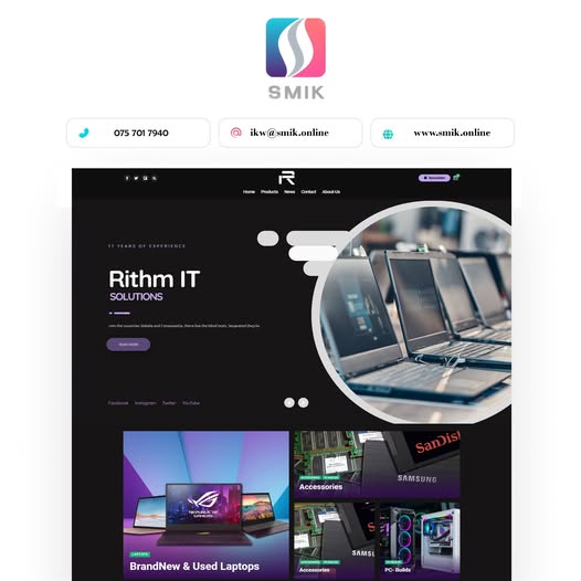 Rithm IT Shop Website
